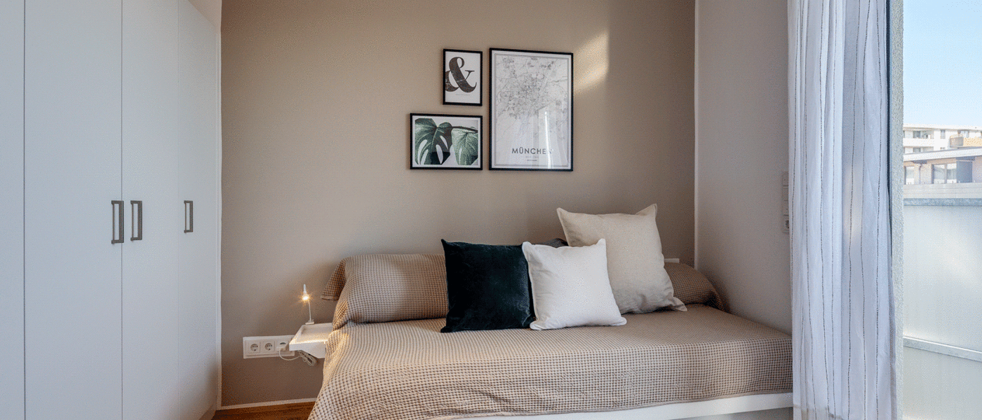 abitazione München Messestadt Riem 04 zona living 11435