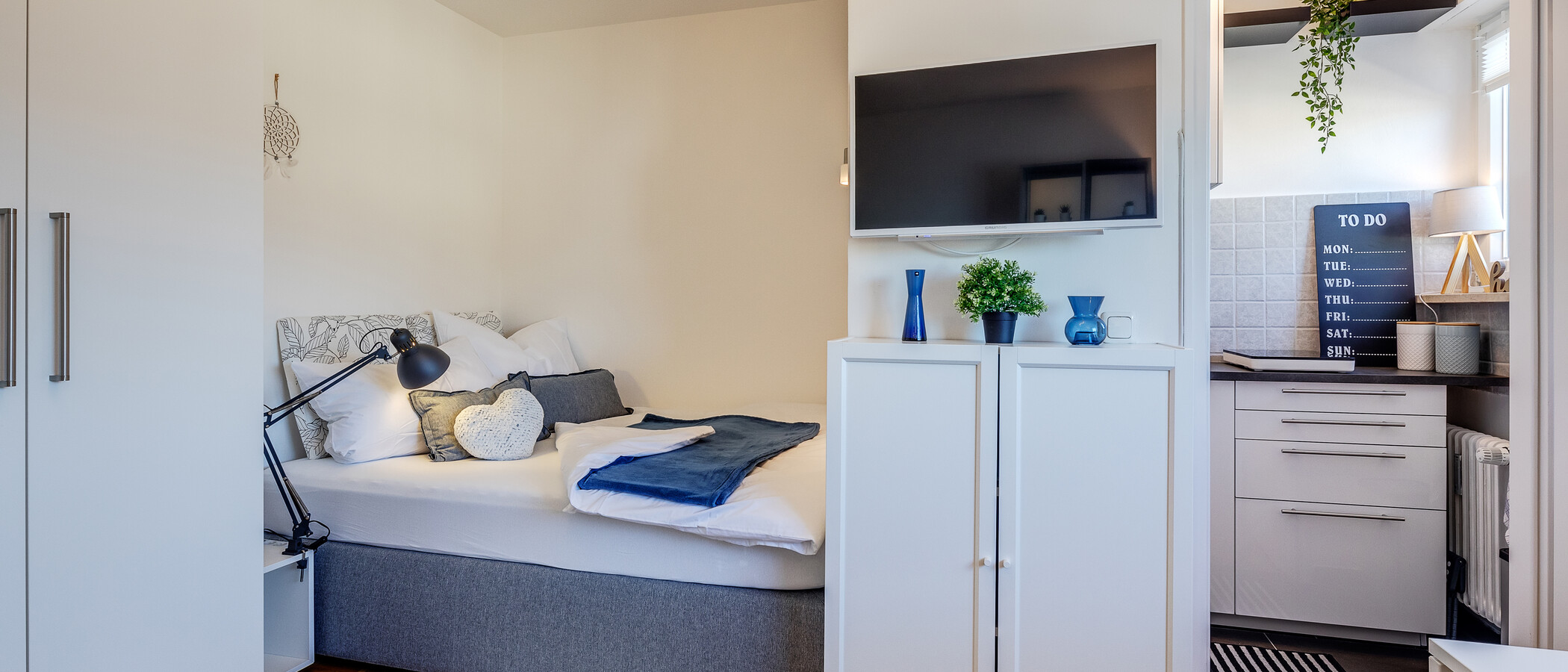 appartamento München Fasangarten 03 zona living 11437