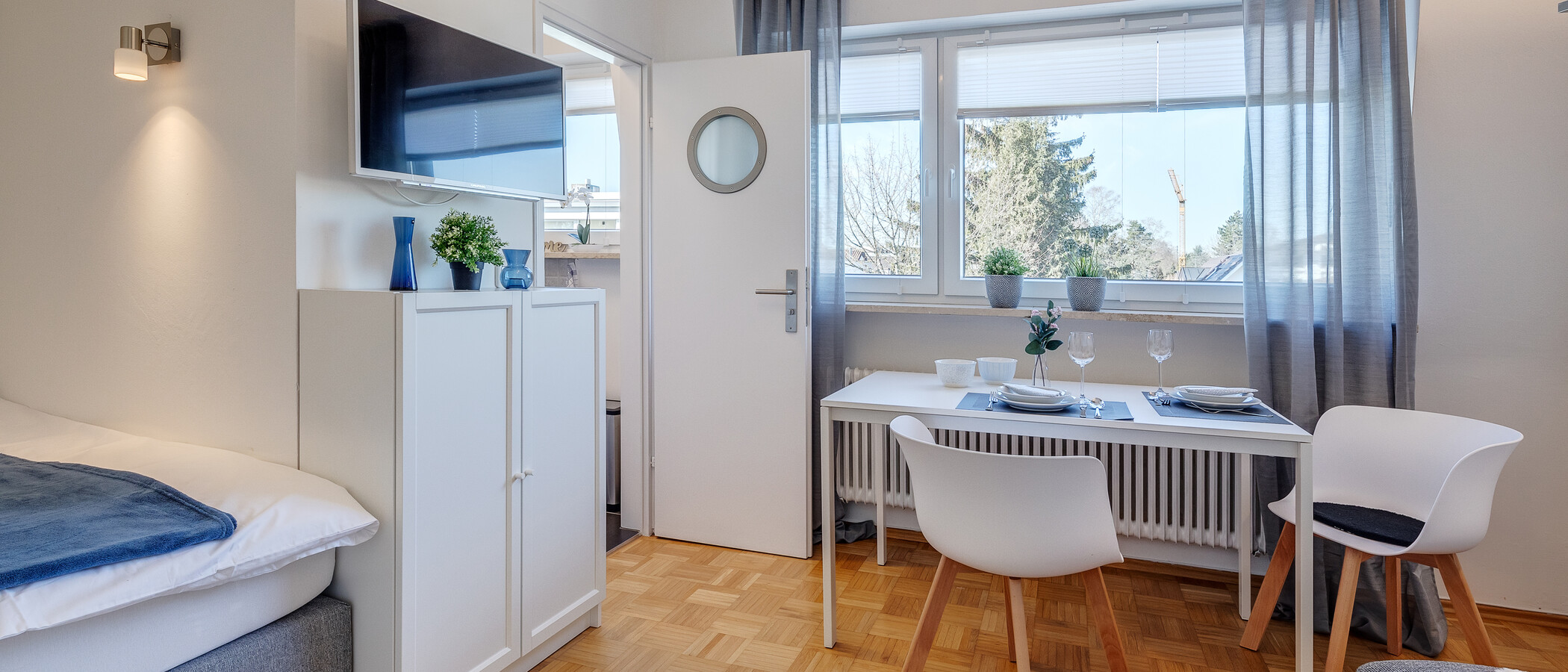 appartamento München Fasangarten 04 zona living 11437
