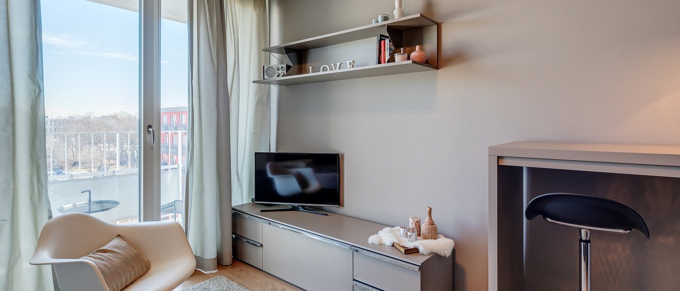 abitazione München Schwabing-West 01 zona living 11438