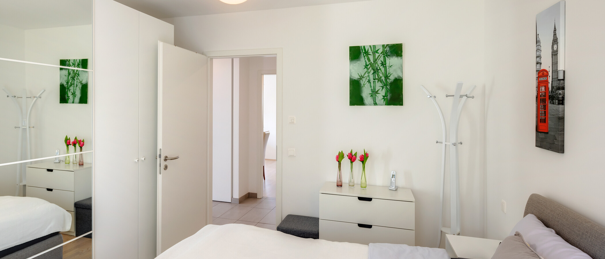 appartamento con giardino München Neuaubing 02 camera da letto 11442