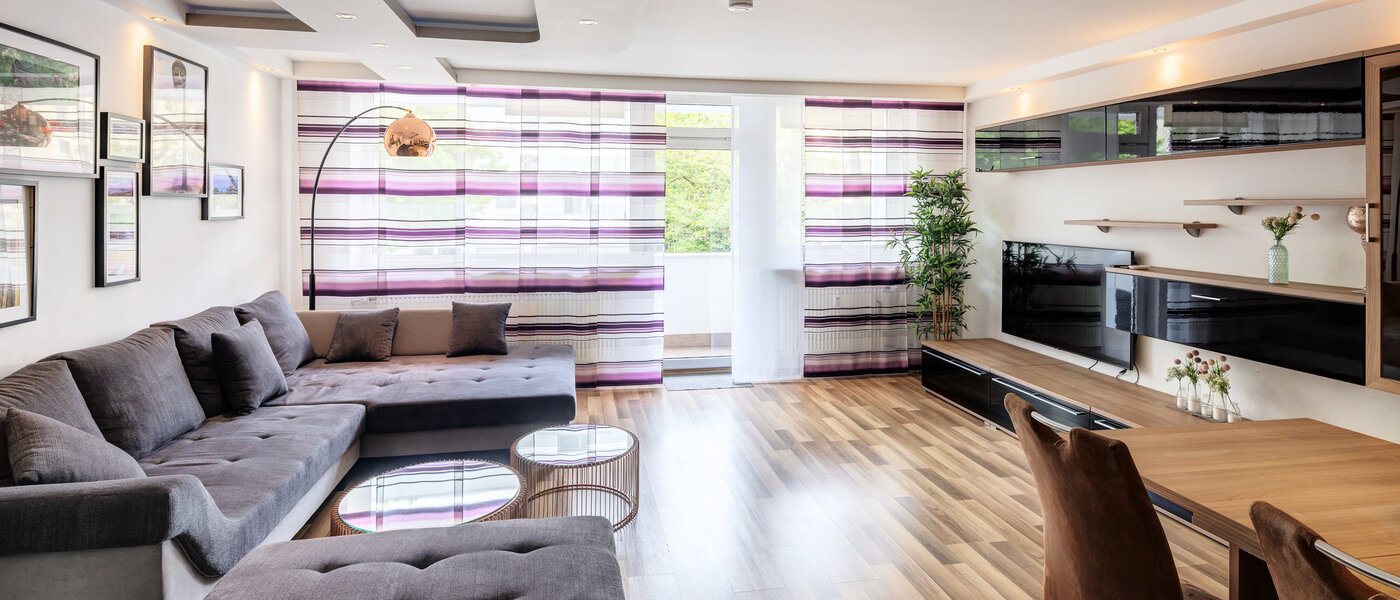 appartamento München Milbertshofen 04 zona living 11446