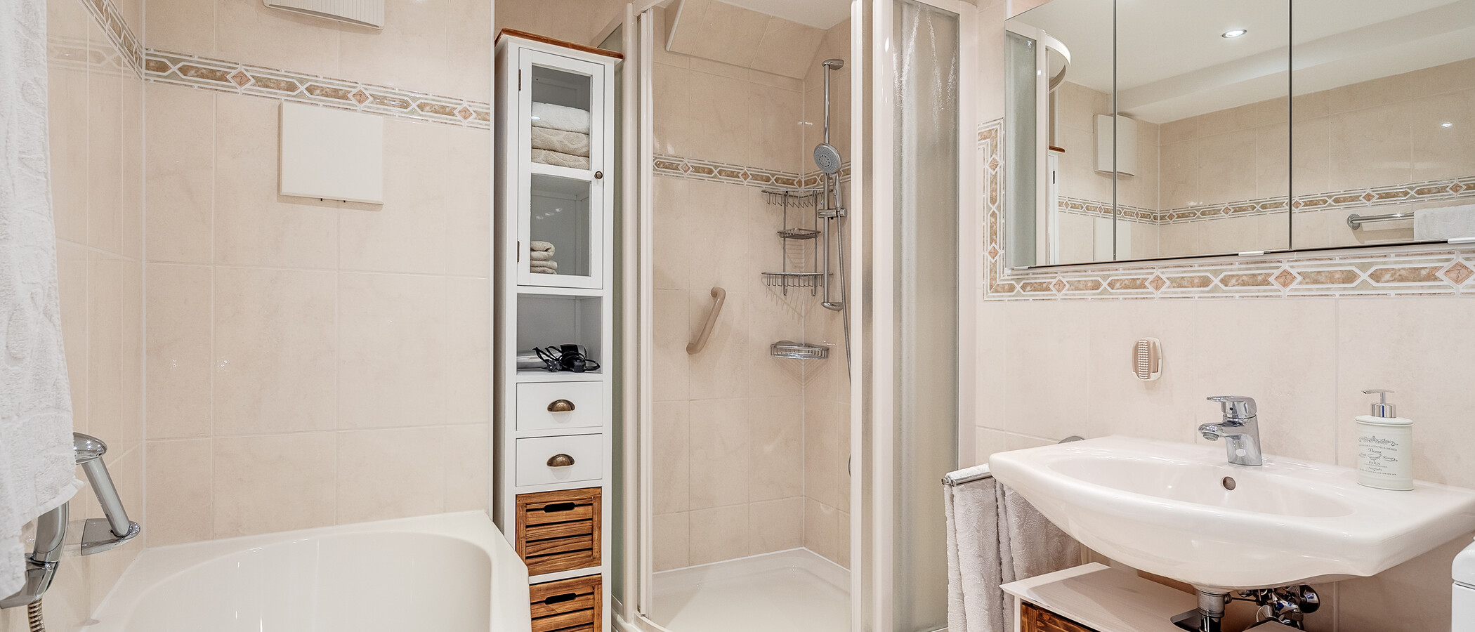 appartamento con galleria München Moosach 01 bagno 11448