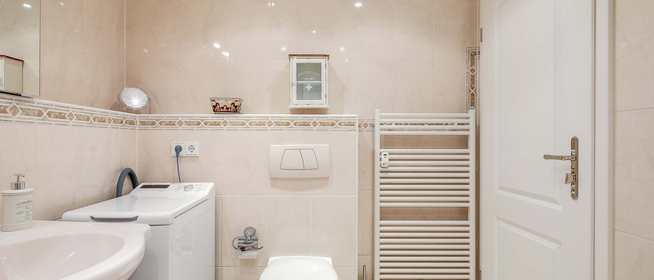 appartamento con galleria München Moosach 03 bagno 11448