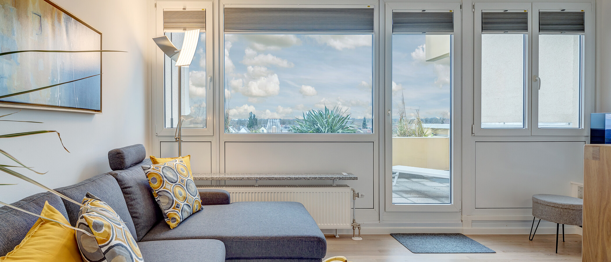 appartamento München Pasing 02 zona living 11456