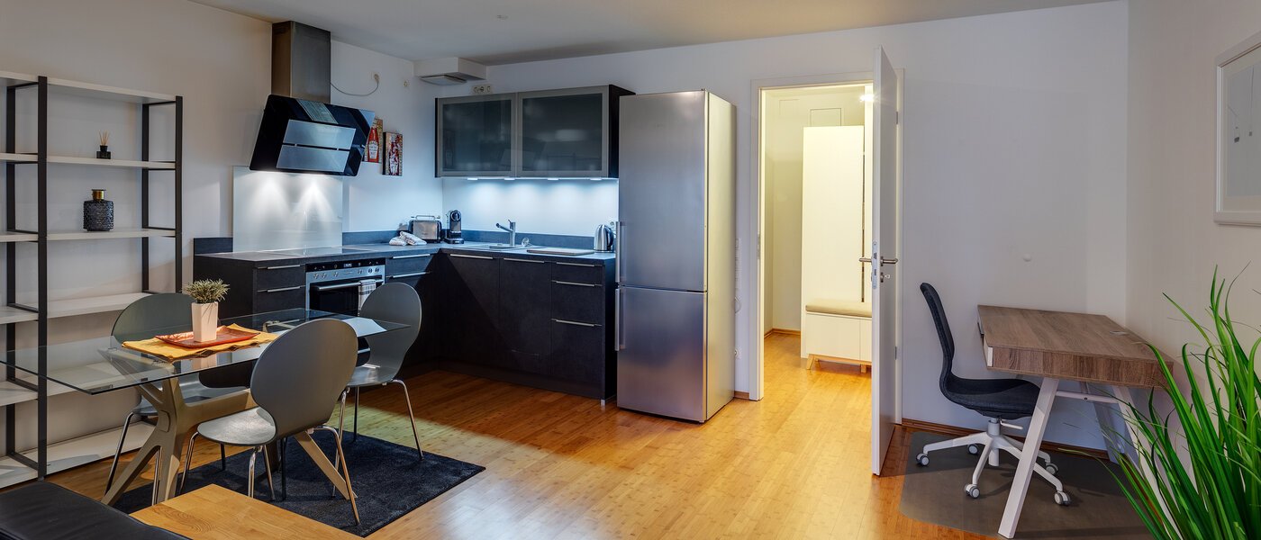 appartamento München Sendling-Westpark 04 zona living 11464