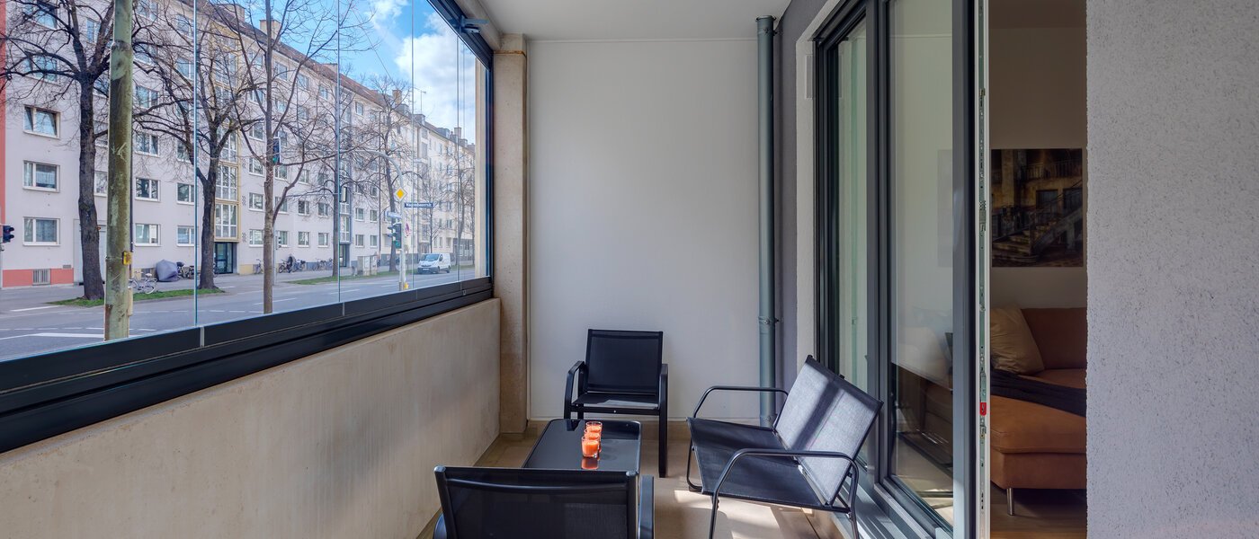 appartamento München Bogenhausen 02 balcone 11481