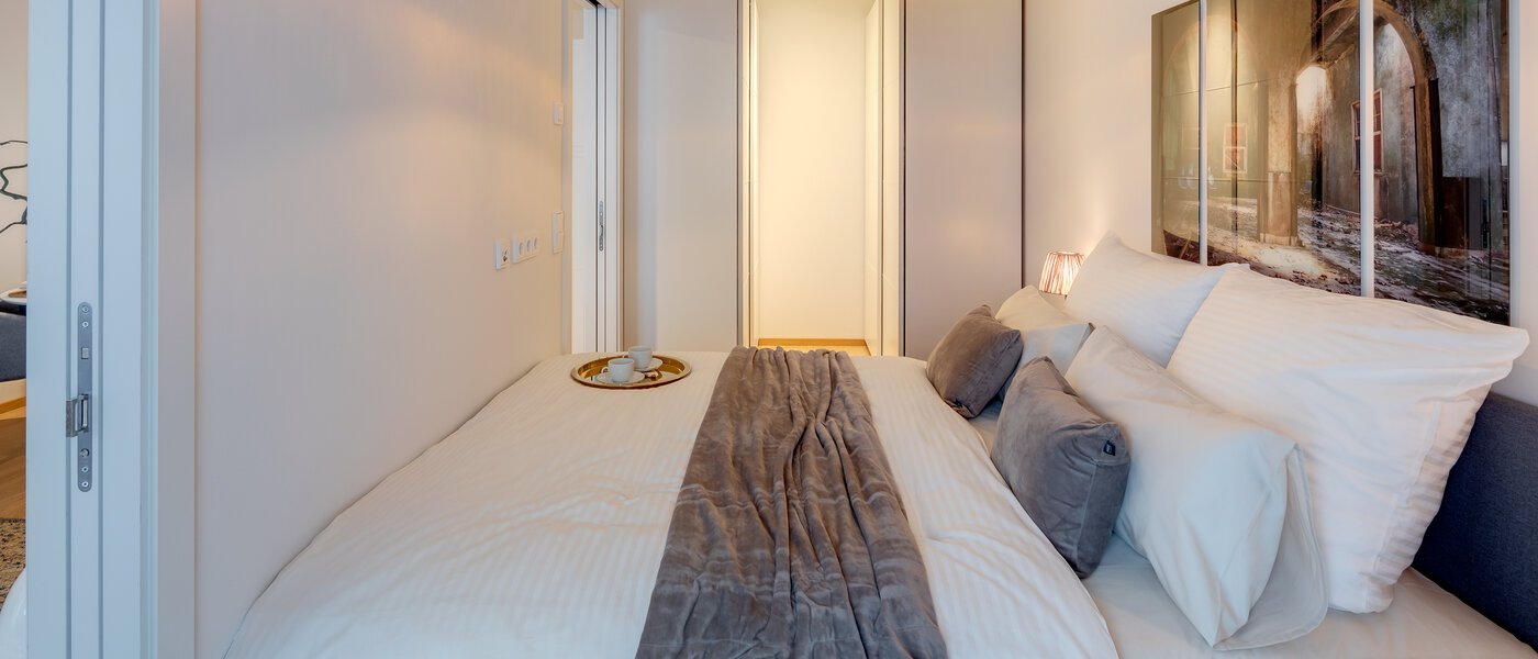 appartamento München Bogenhausen 02 camera da letto 11481