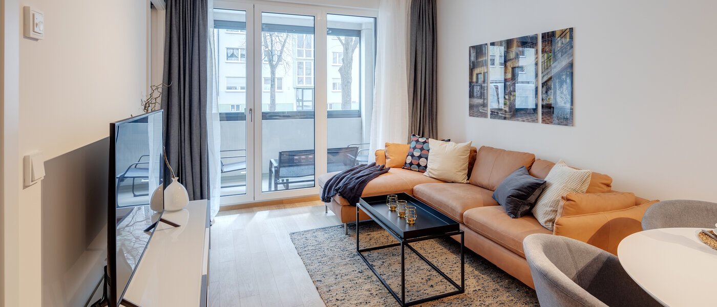 appartamento München Bogenhausen 02 zona living 11481