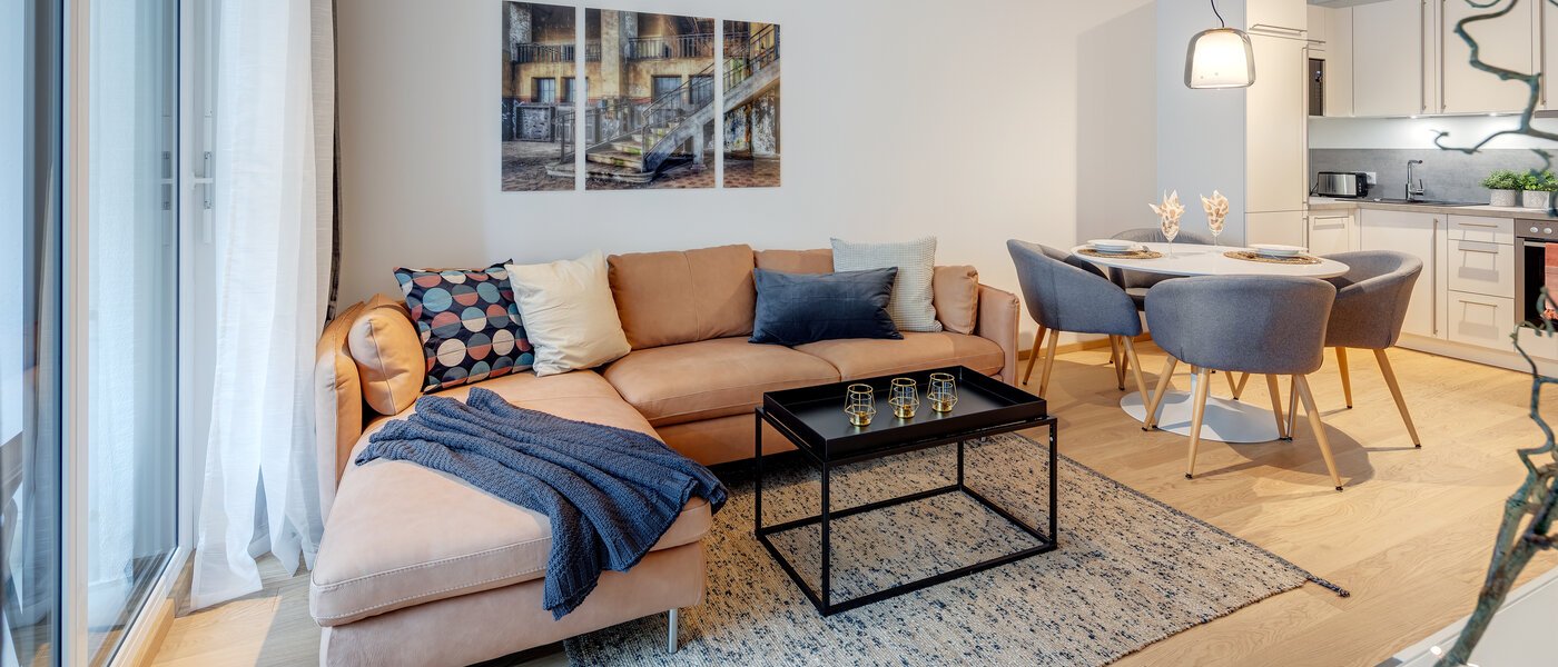 appartamento München Bogenhausen 03 zona living 11481