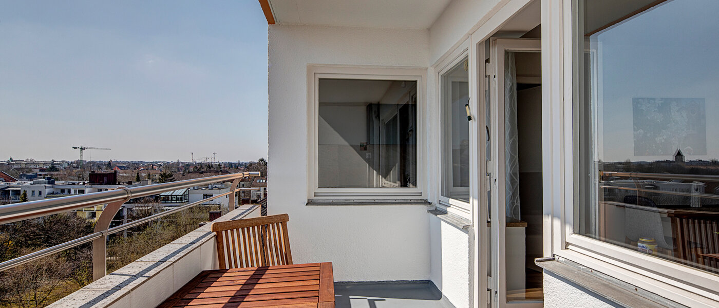 appartamento München Moosach 03 balcone 11491