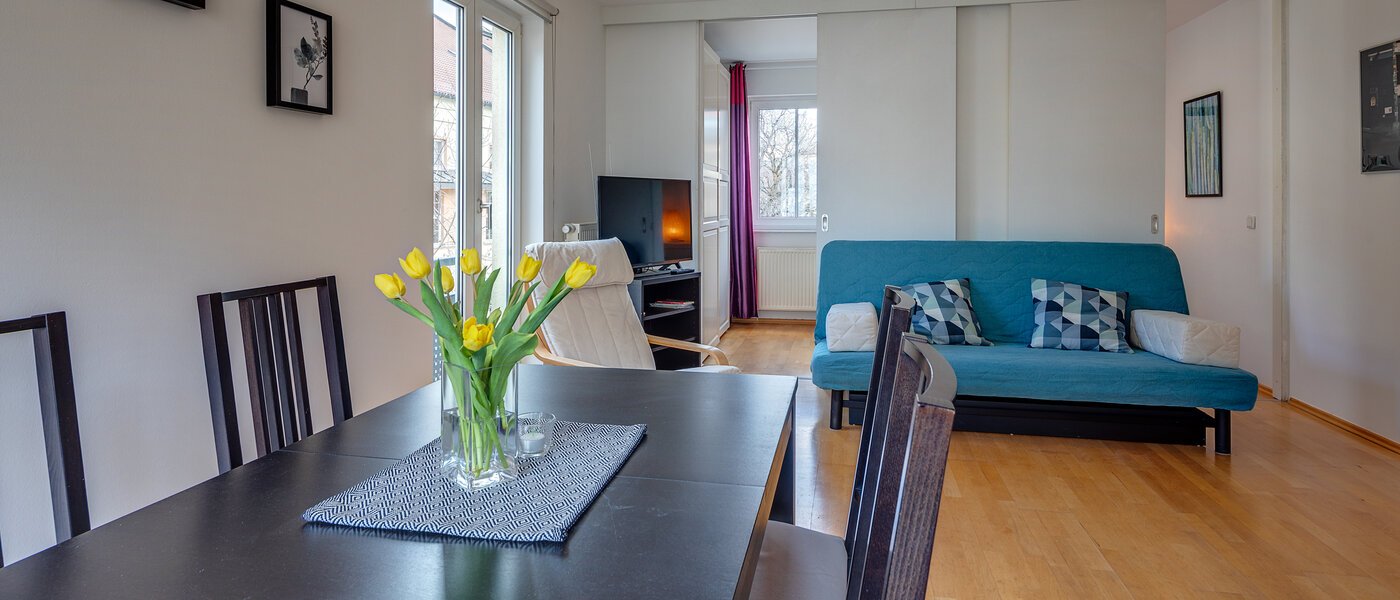 appartamento München Ludwigsvorstadt 01 zona living 11492