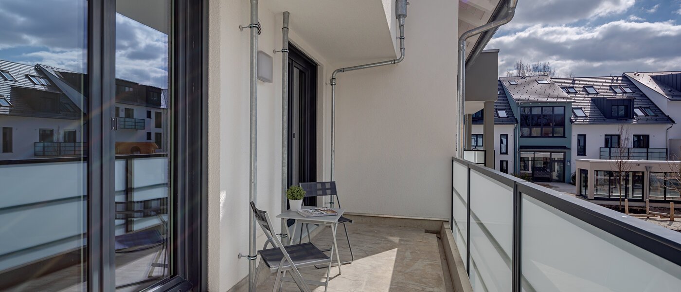 appartamento München Riem 01 balcone 11494