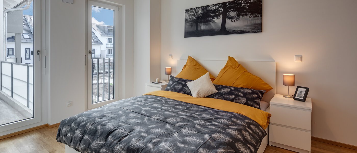 appartamento München Riem 01 camera da letto 11494