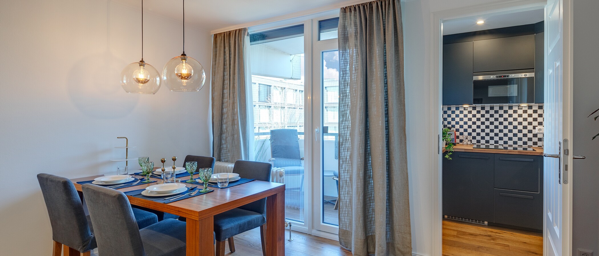 appartamento Garching 03 zona living 11512