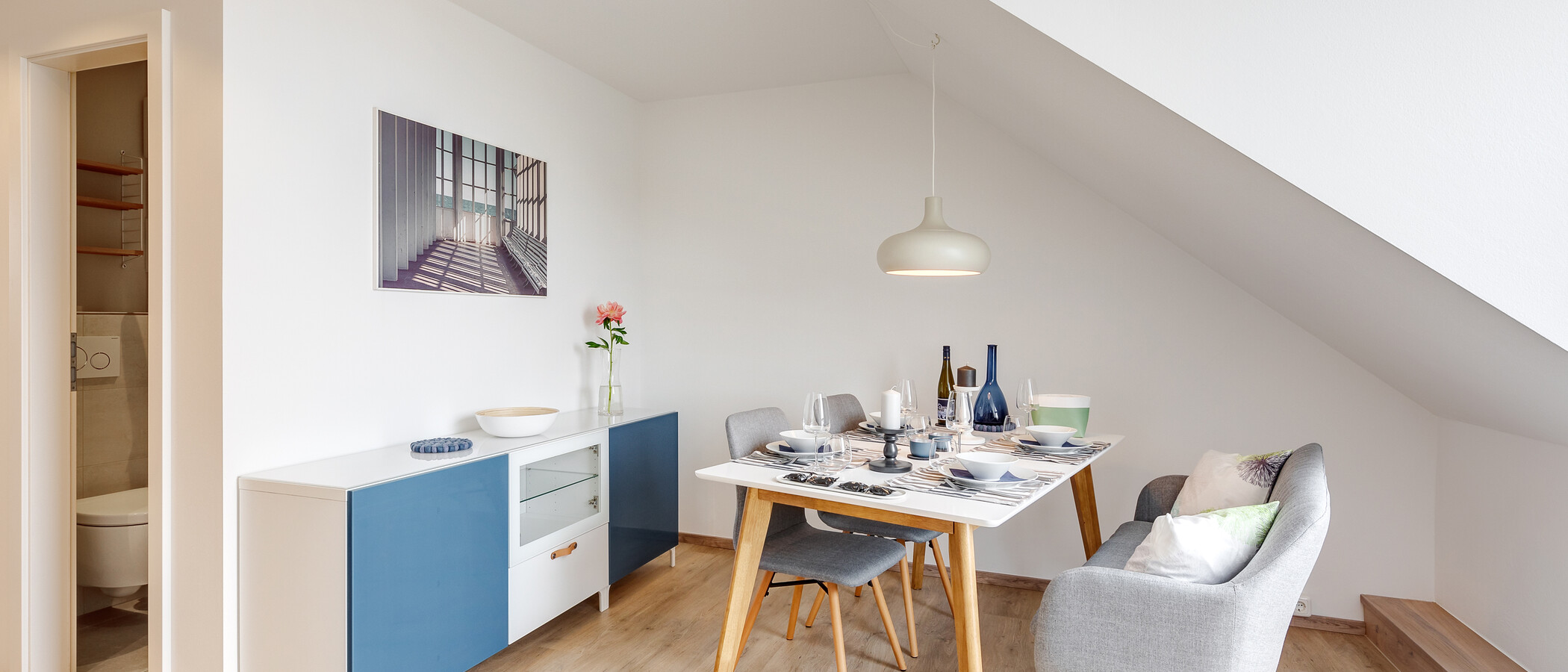 appartamento München Altbogenhausen 05 cucina 11531