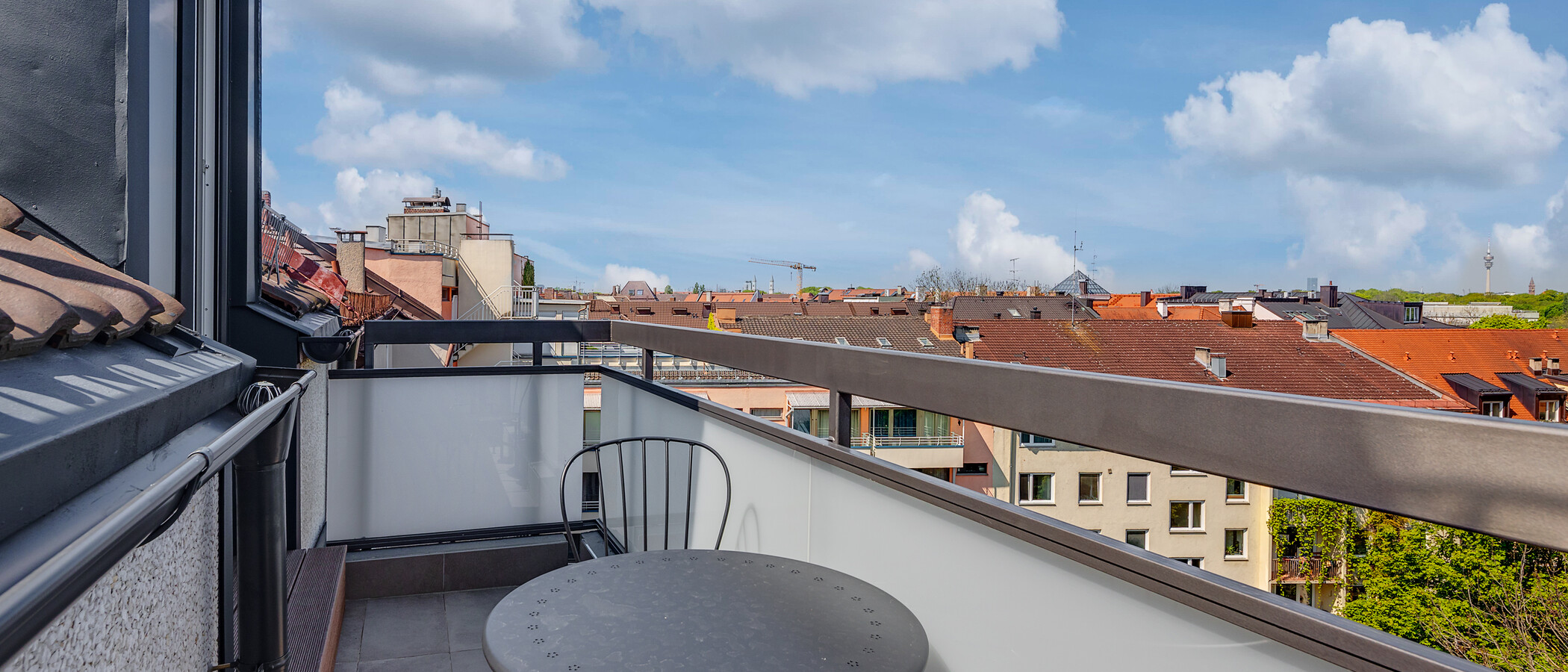 appartamento München Altbogenhausen 03 terrazza sul tetto 11531