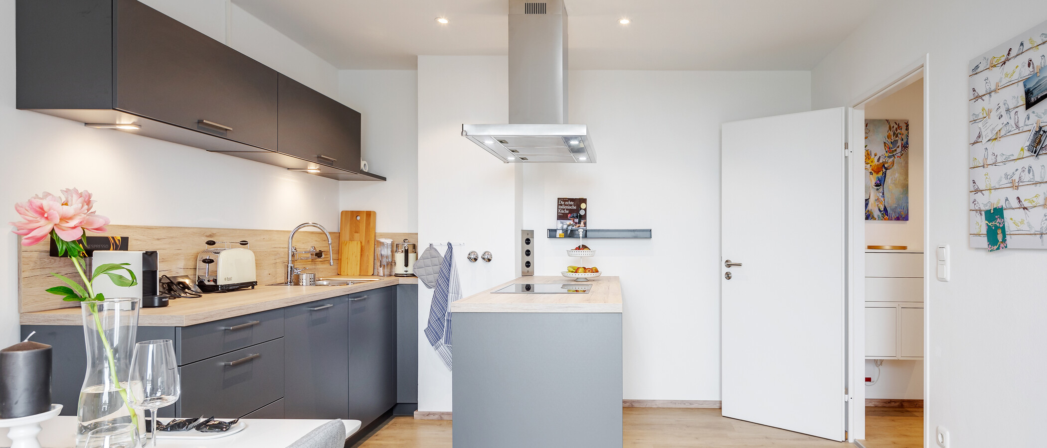 appartamento München Altbogenhausen 01 cucina 11532