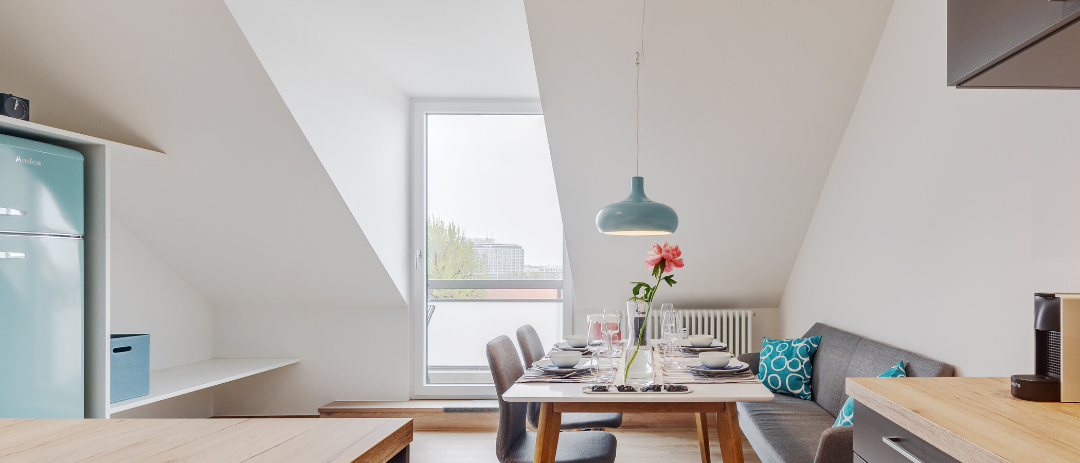 appartamento München Altbogenhausen 04 cucina 11532