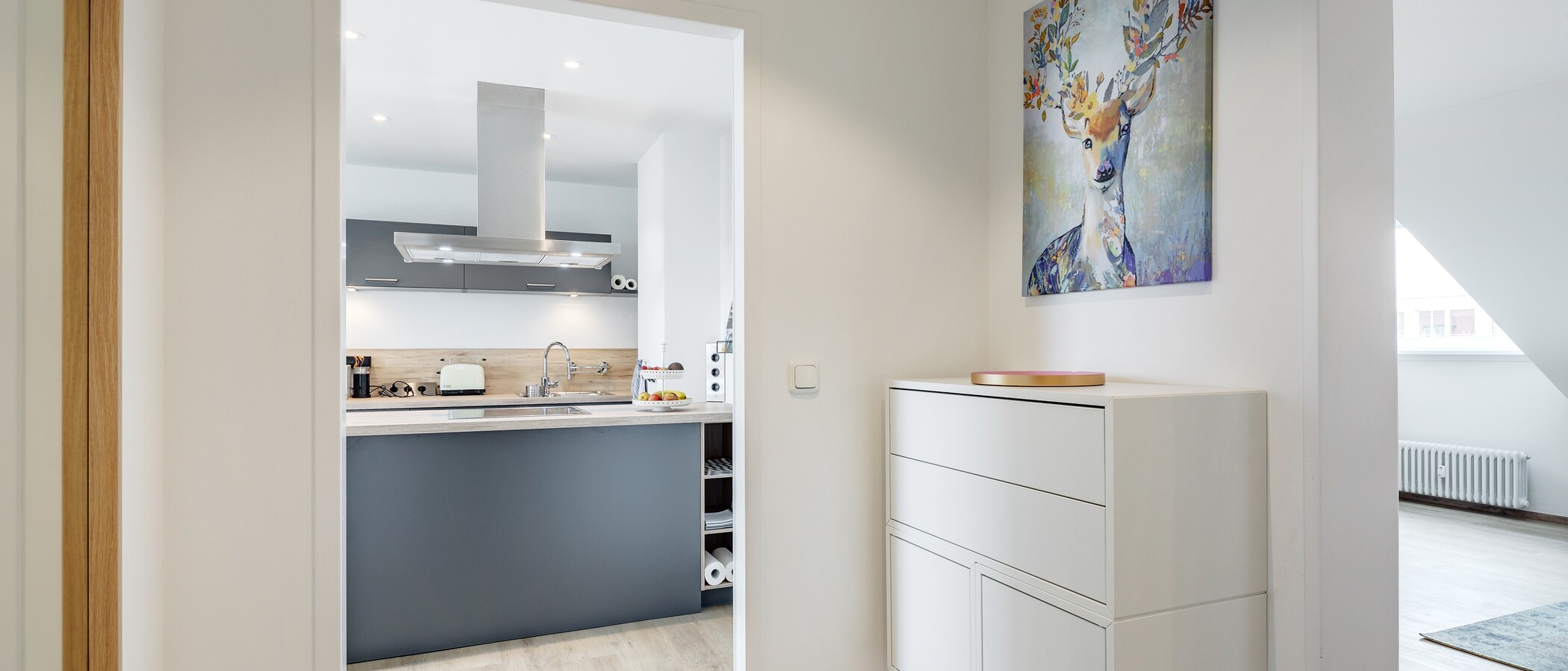 appartamento München Altbogenhausen 04 ingresso/corridioio 11532