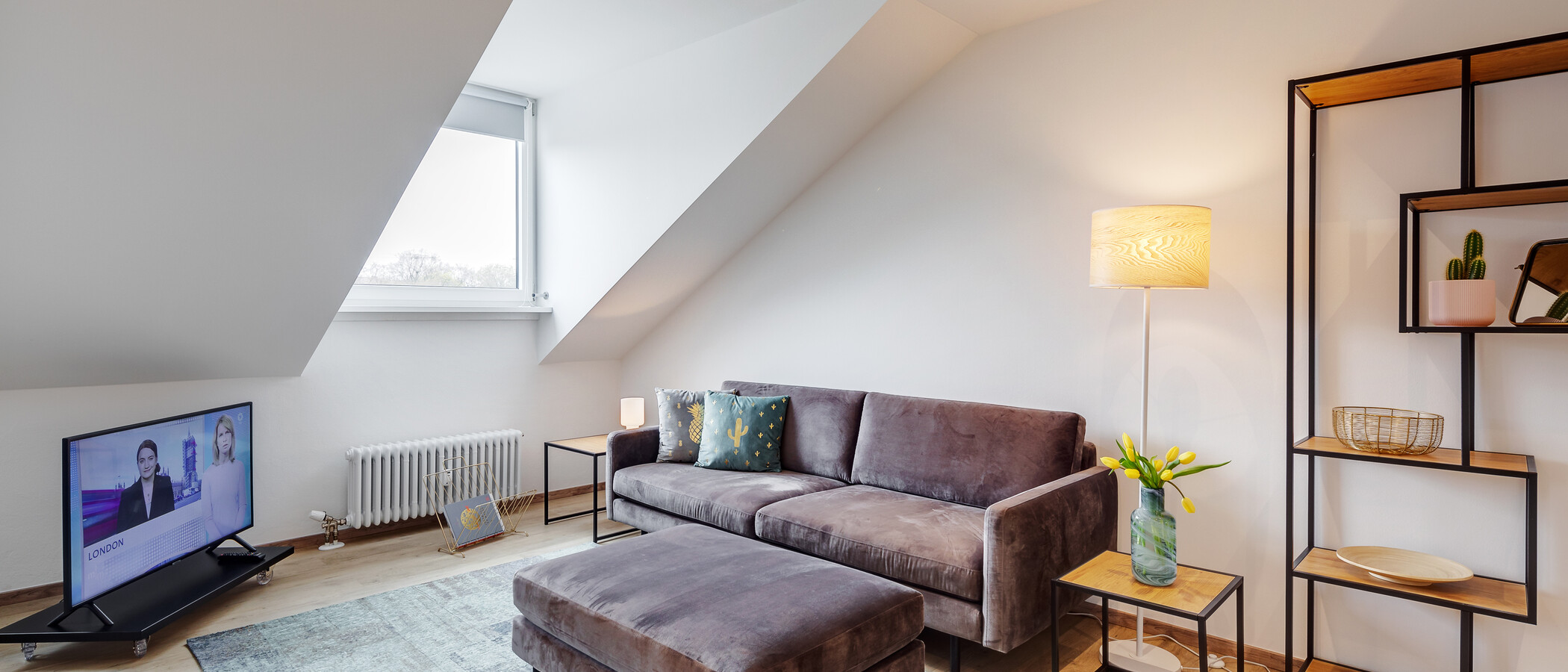 appartamento München Altbogenhausen 01 zona living 11532