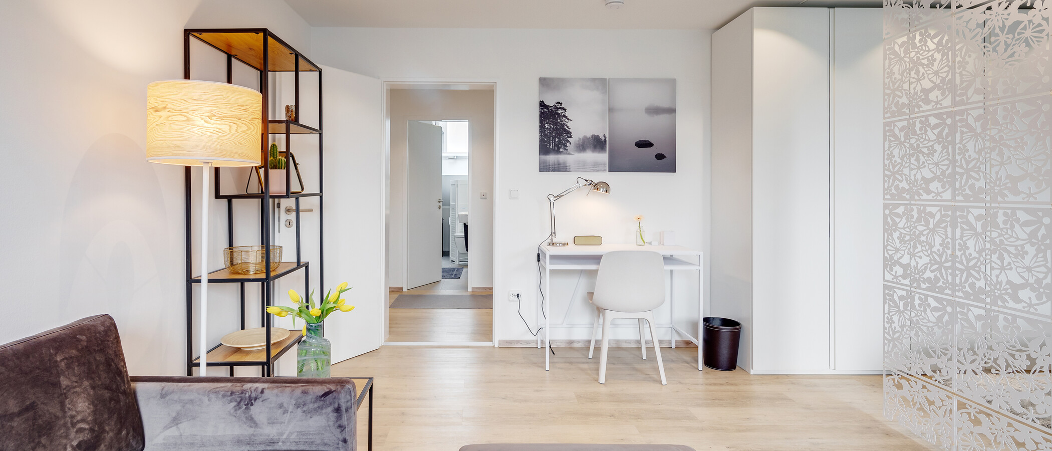appartamento München Altbogenhausen 03 zona living 11532