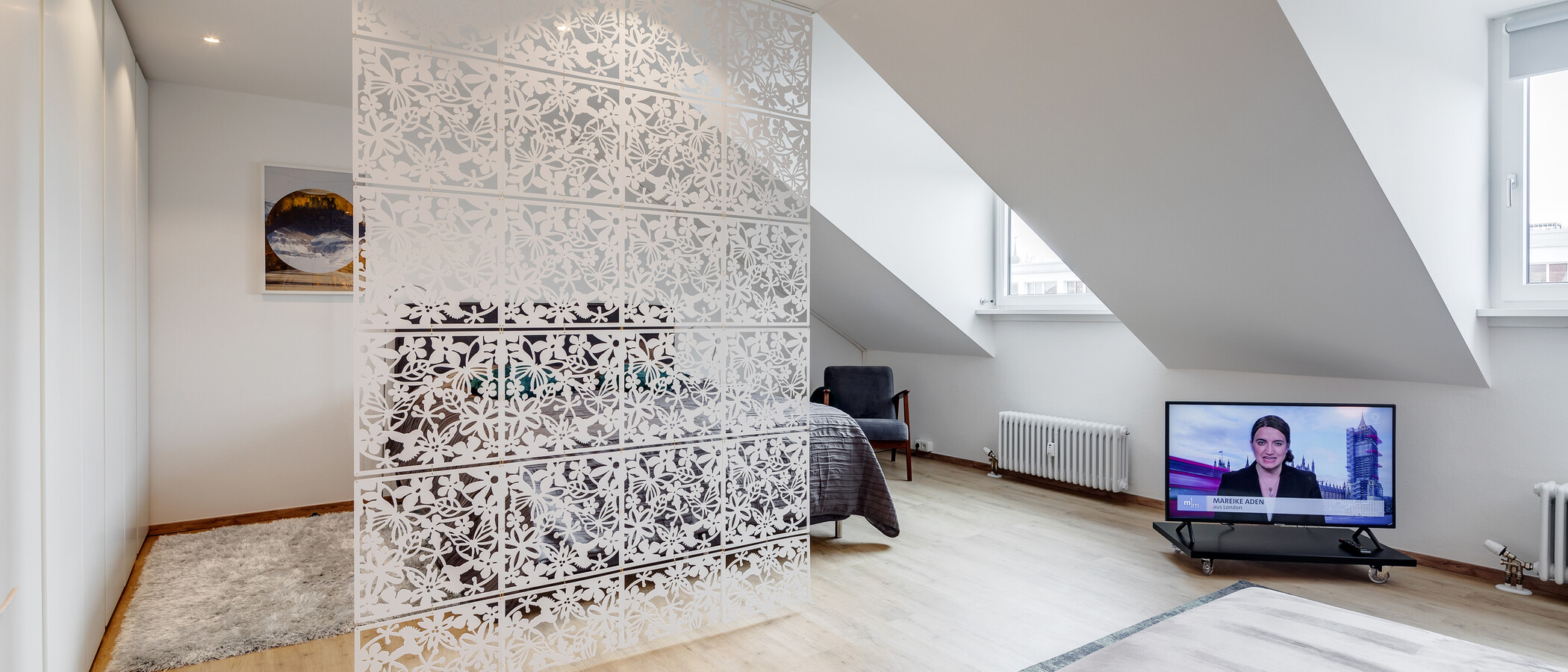 appartamento München Altbogenhausen 04 zona living 11532