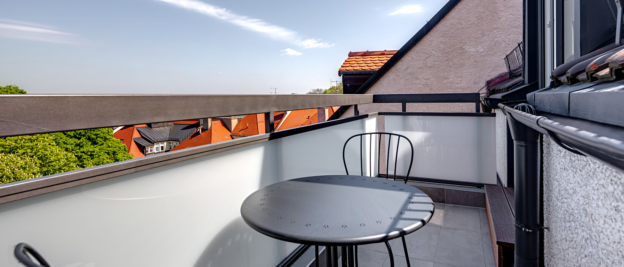 appartamento München Altbogenhausen 01 terrazza sul tetto 11532