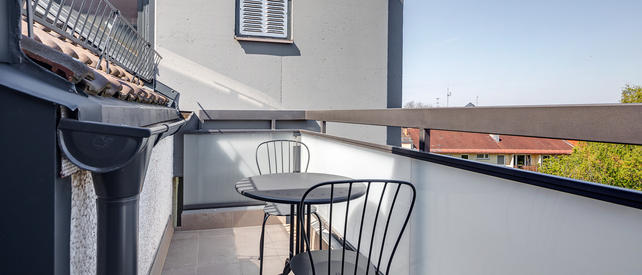 appartamento München Altbogenhausen 03 terrazza sul tetto 11532