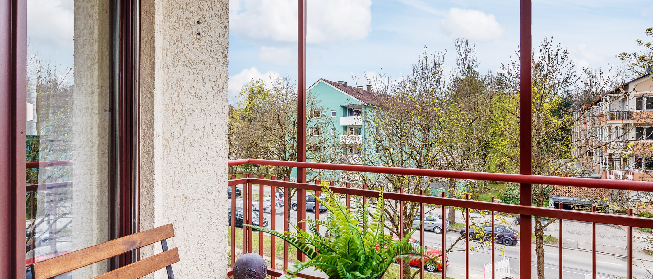 appartamento München Untergiesing 02 balcone 11533