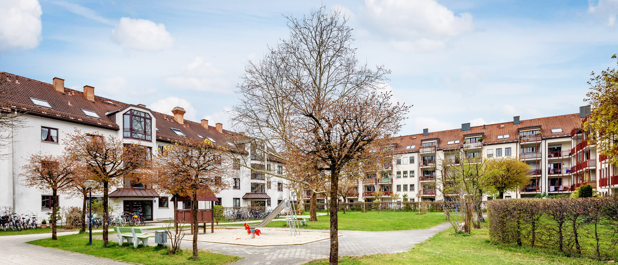 appartamento München Untergiesing 01 cortile interno  11533