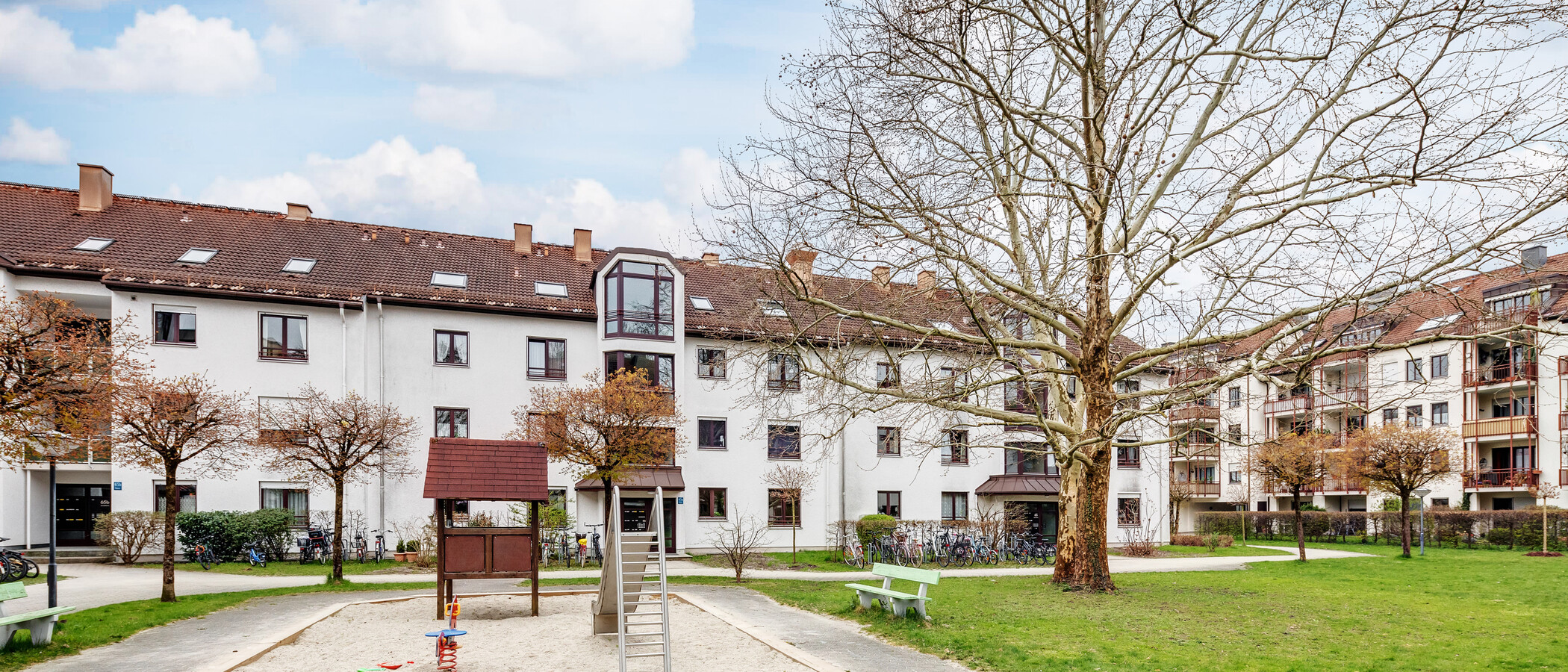 appartamento München Untergiesing 02 cortile interno  11533