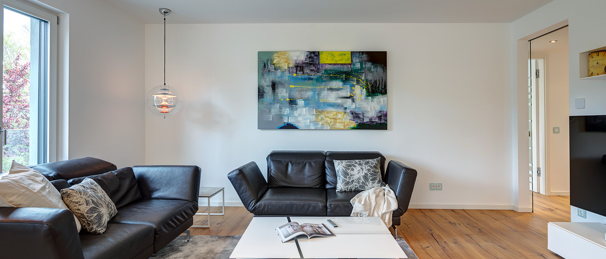 appartamento München Nymphenburg 04 zona living 11535