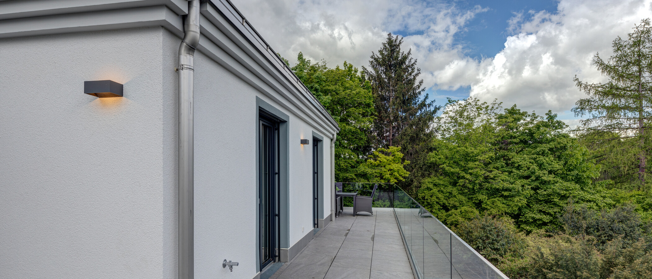 appartamento München Nymphenburg 04 terrazza sul tetto 11535