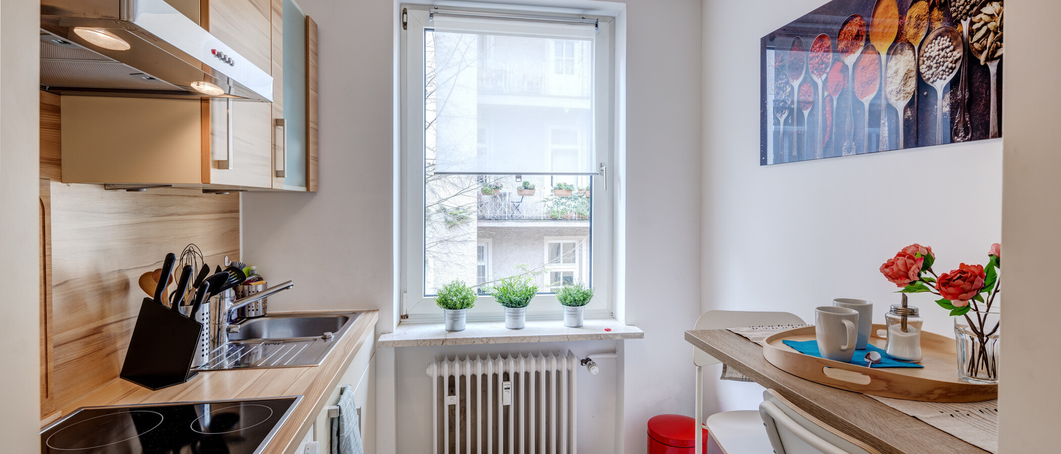 appartamento München Lehel 01 cucina 11536