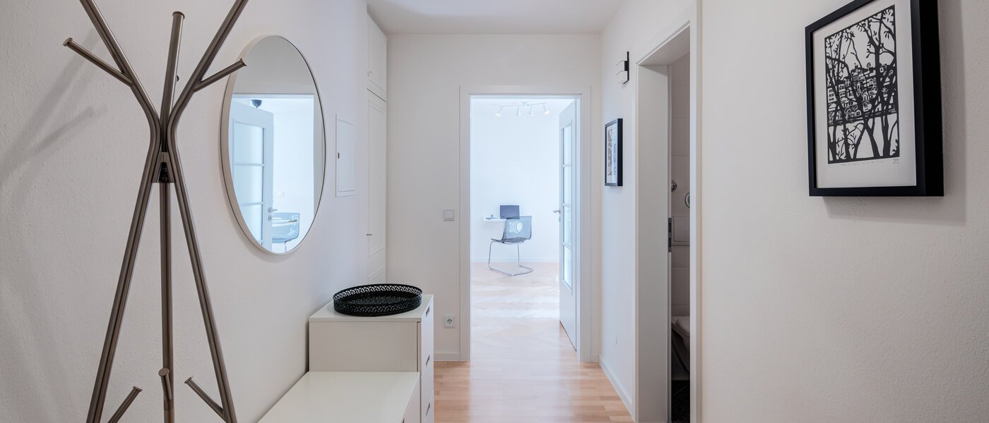 appartamento München Schwabing-Nord (zw. Leopoldstraße & Englischen Garten) 02 ingresso/corridioio 11551