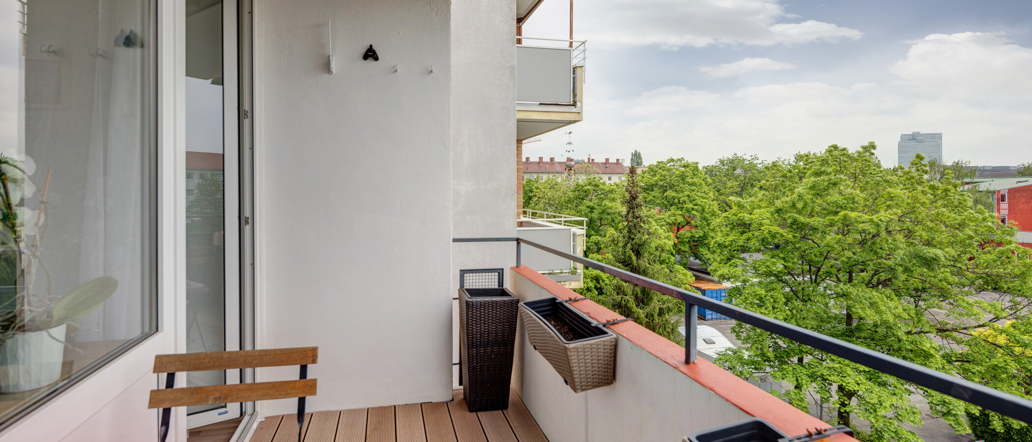 appartamento München Milbertshofen 03 balcone 11553