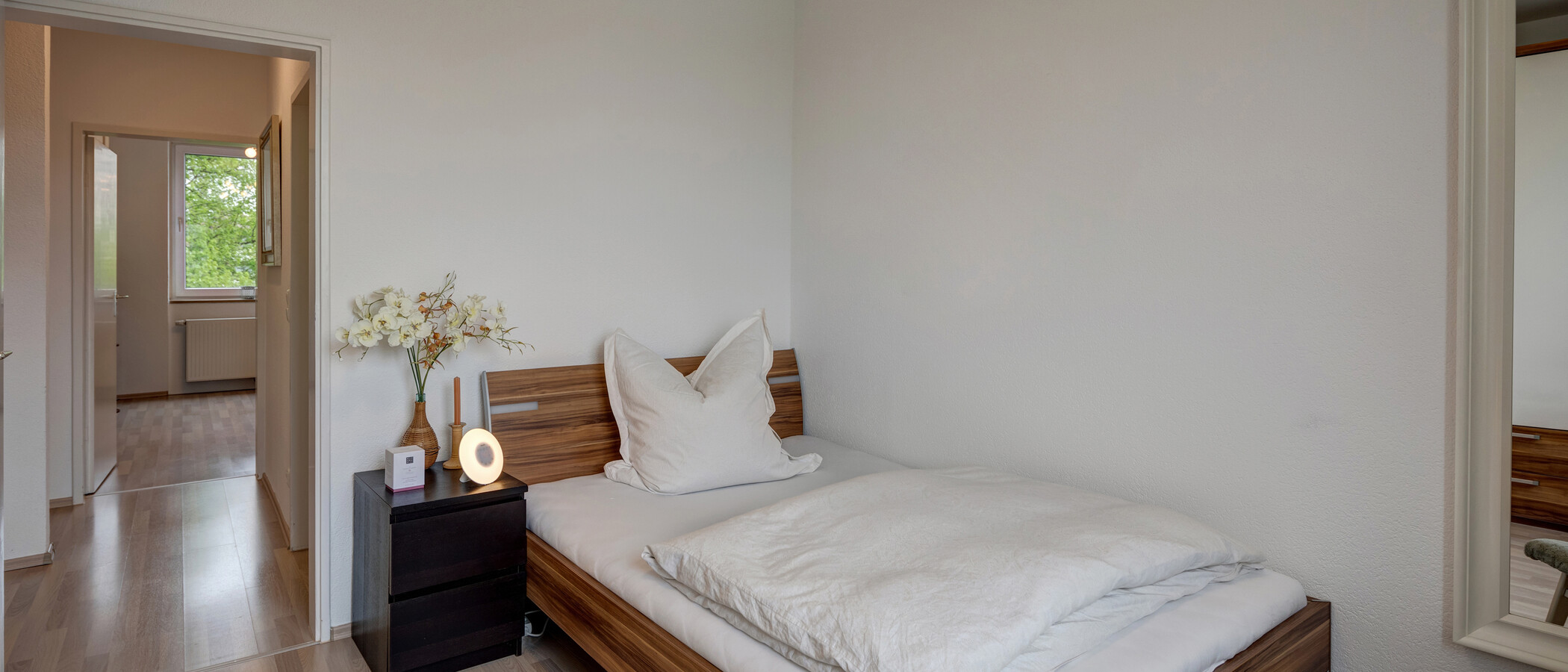 appartamento München Milbertshofen 01 camera da letto 11553