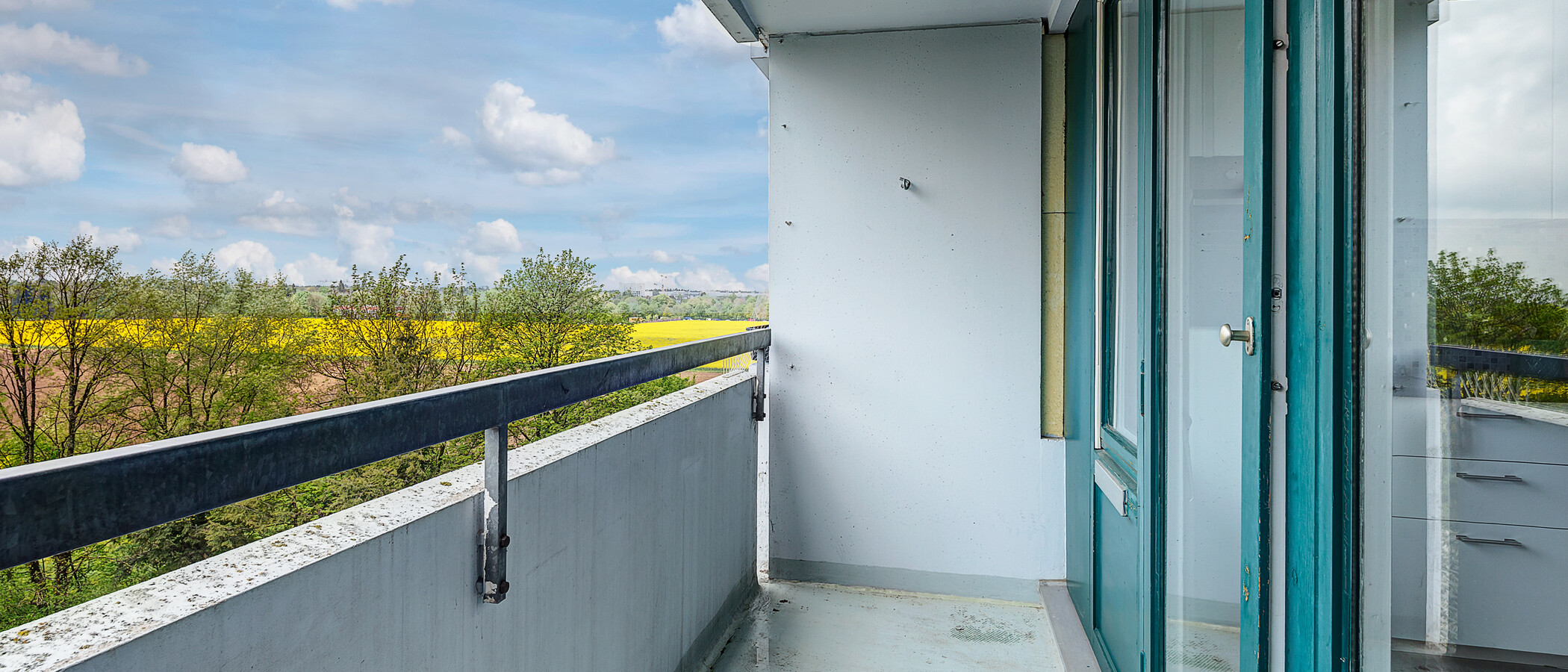 appartamento München Parkstadt Solln 01 balcone 11555