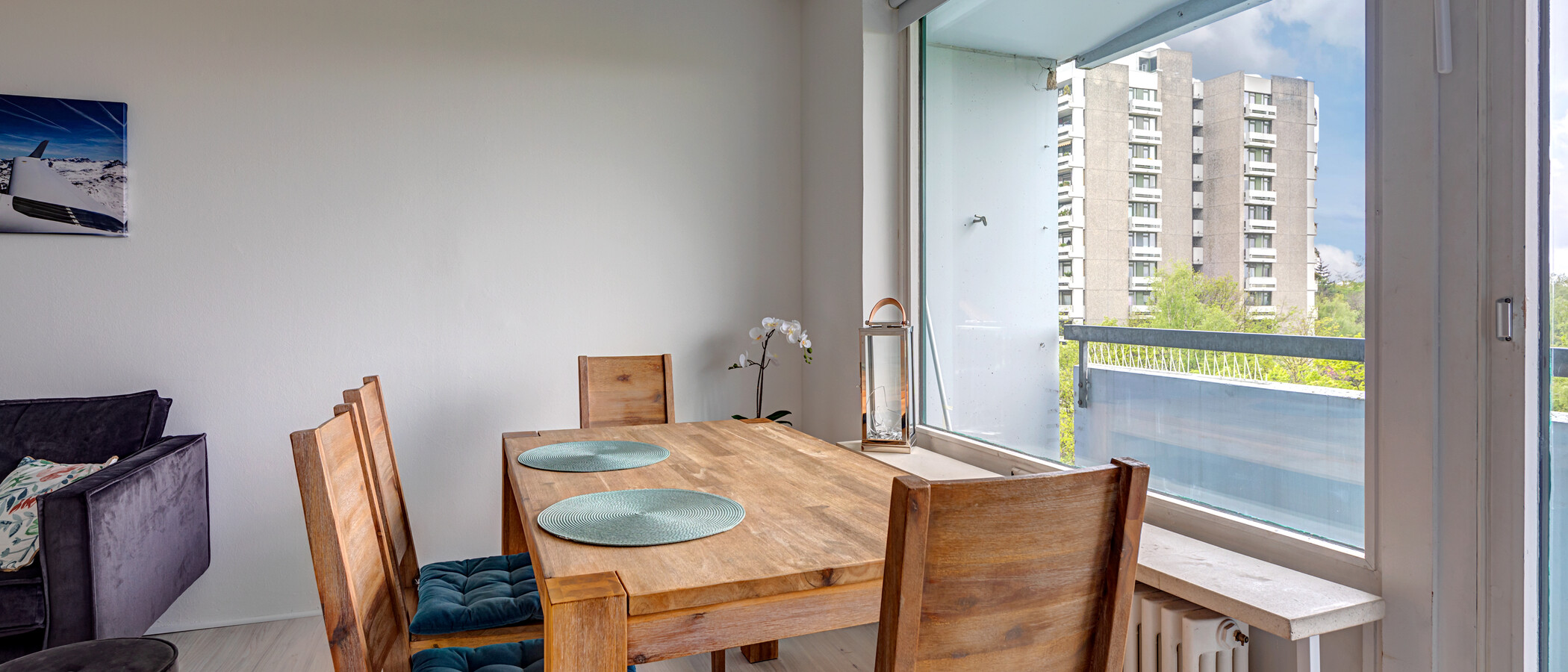 appartamento München Parkstadt Solln 03 zona living 11555