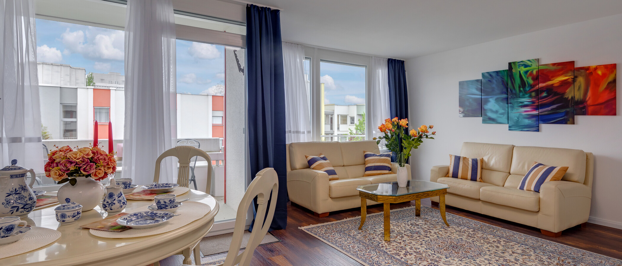 appartamento München Thalkirchen 01 zona living 11557