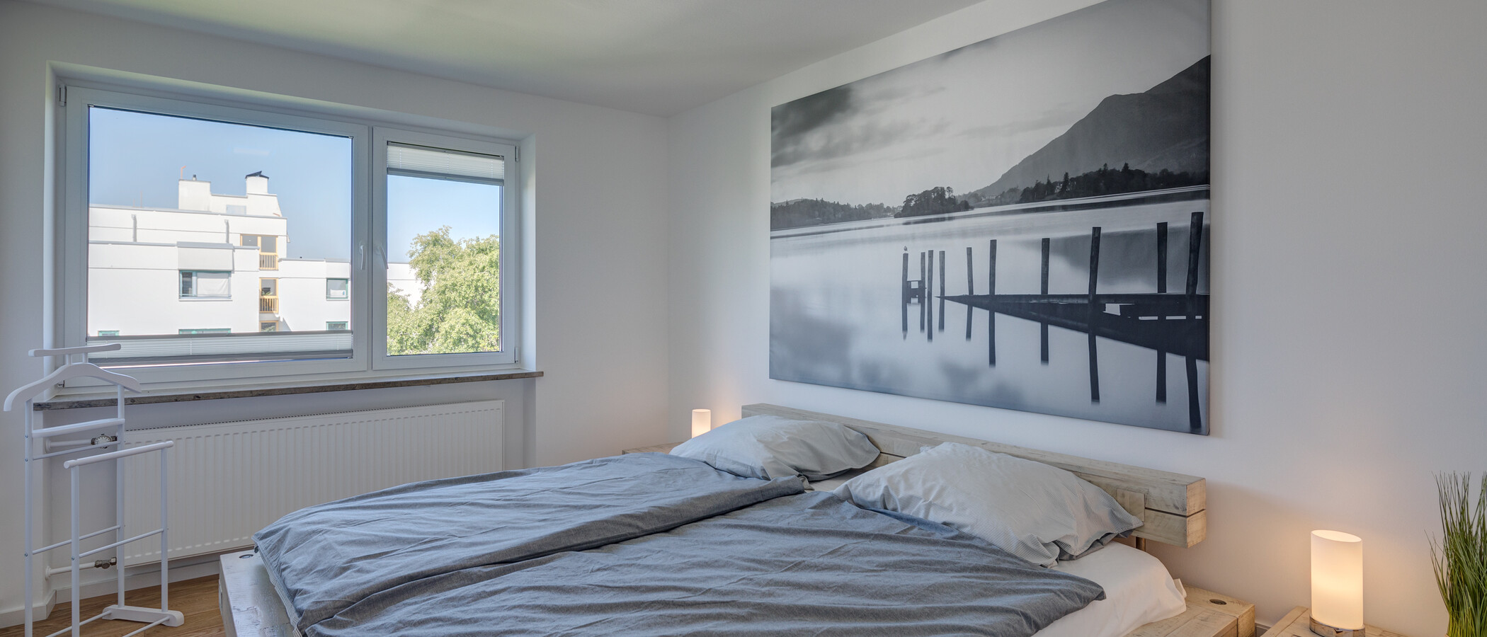 appartamento München Sendling-Westpark 01 camera da letto 11577