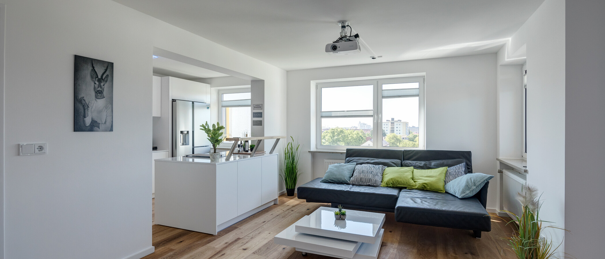 appartamento München Sendling-Westpark 03 zona living 11577