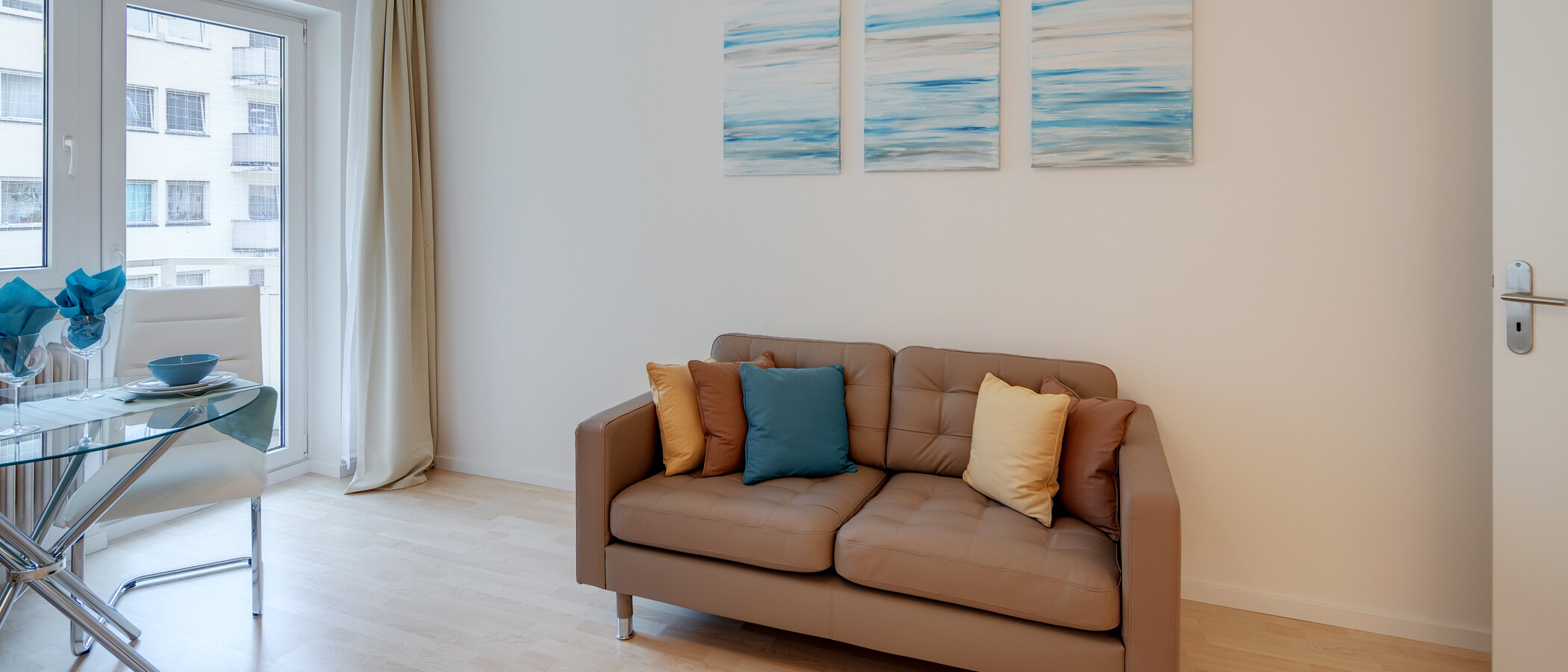 appartamento München Obergiesing 02 zona living 11593