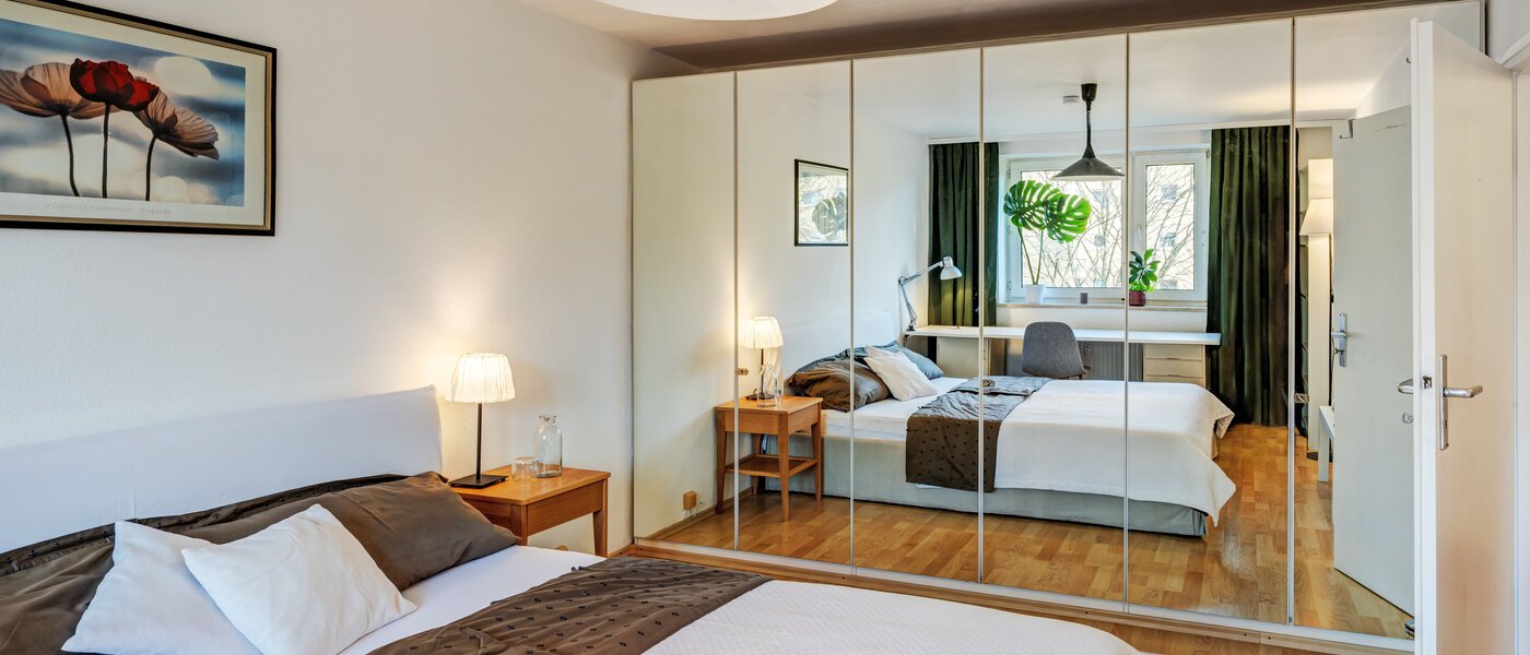 appartamento München Parkstadt Bogenhausen 01 camera da letto 1160