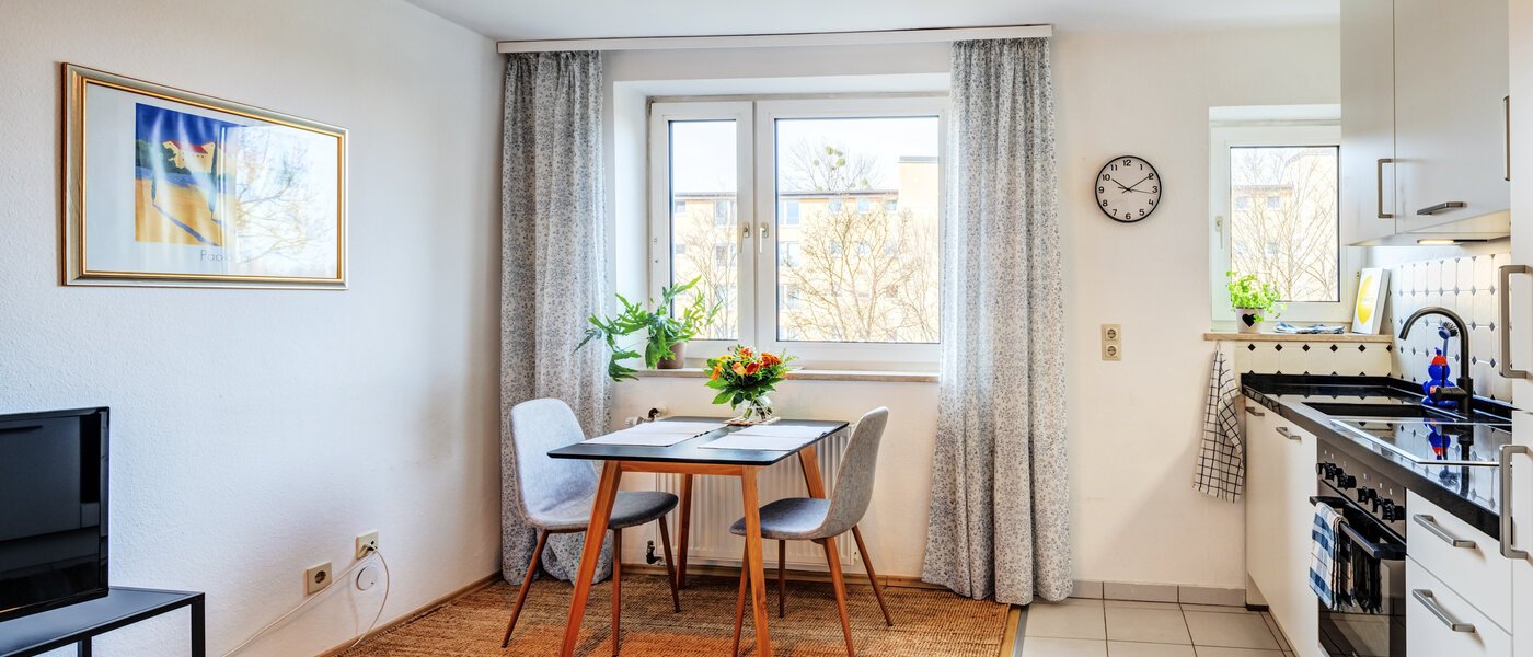 appartamento München Parkstadt Bogenhausen 02 zona living 1160