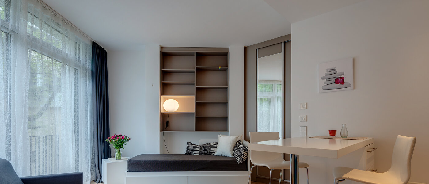 abitazione München Bogenhausen 01 zona living 11603