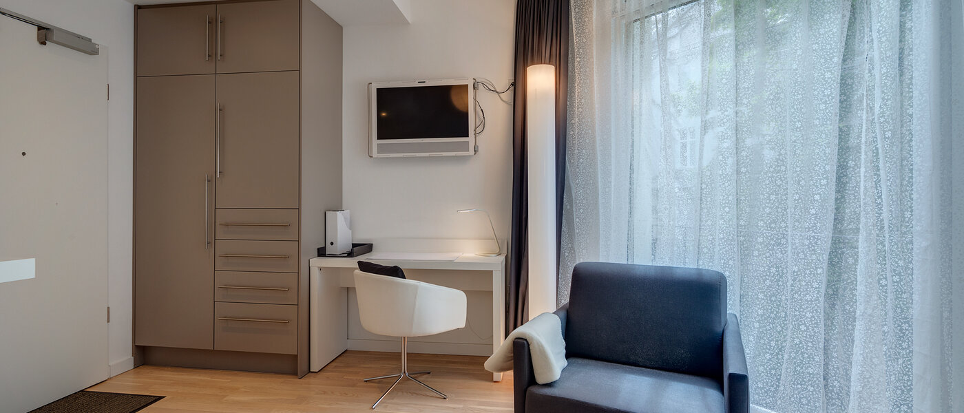 abitazione München Bogenhausen 03 zona living 11603