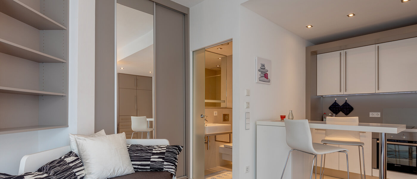 abitazione München Bogenhausen 05 zona living 11603