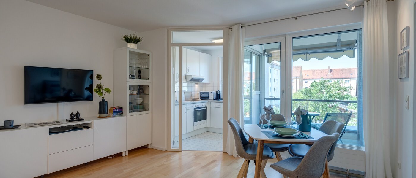 appartamento München Laim 02 zona living 11605